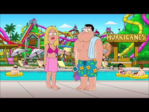 American Dad! - Stan & Francine At The Water Park!