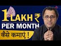 Can I Earn 1 Lakh Per Month || Steps To Earn From Stock Market || Can I Earn More than My Salary