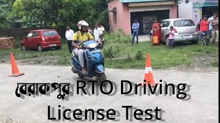 Barrackpore RTO Two Wheeler Driving License Test