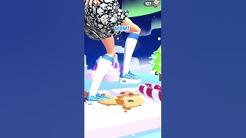 ASMR Tippy Toe Try Again |tippy toe3D  level 236 #Xshorts #tippytoe #satisfying#asmr