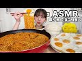 【大食い咀嚼音】辛ラーメンより辛くて旨い韓国の激辛ラーメンを5袋食べる【Notalking】【ASMR】【Eatingsounds/Mukbang】