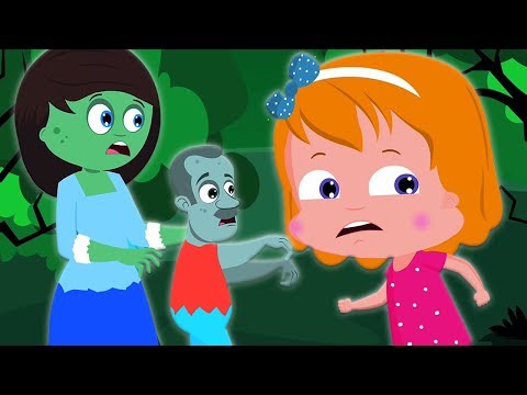 Город зомби | Хэллоуин | in English | Zombie Town | Umi Uzi Russia | русский мультфильмы для детей
