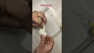 Bookmark##artandcraft ##paperbookmark ##youtubeshorts #craftideas ##
