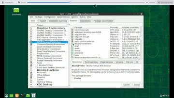 Installation of XFCE Desktop using Yast Software Manager in OpenSuse 15.4