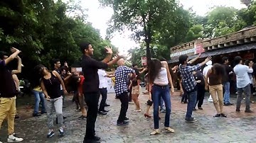 (official video) international zouk flashmob 2013 by iDance india - delhi (IZFM)