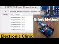 esp8266 wifi module-How to update esp8266 Firmware/Software Arduino, esp8266 Flasher, AT commands