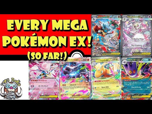 ニャースAR メガエボリューション EVERY Mega Pokémon ex Revealed so Far! Where to Find Them All