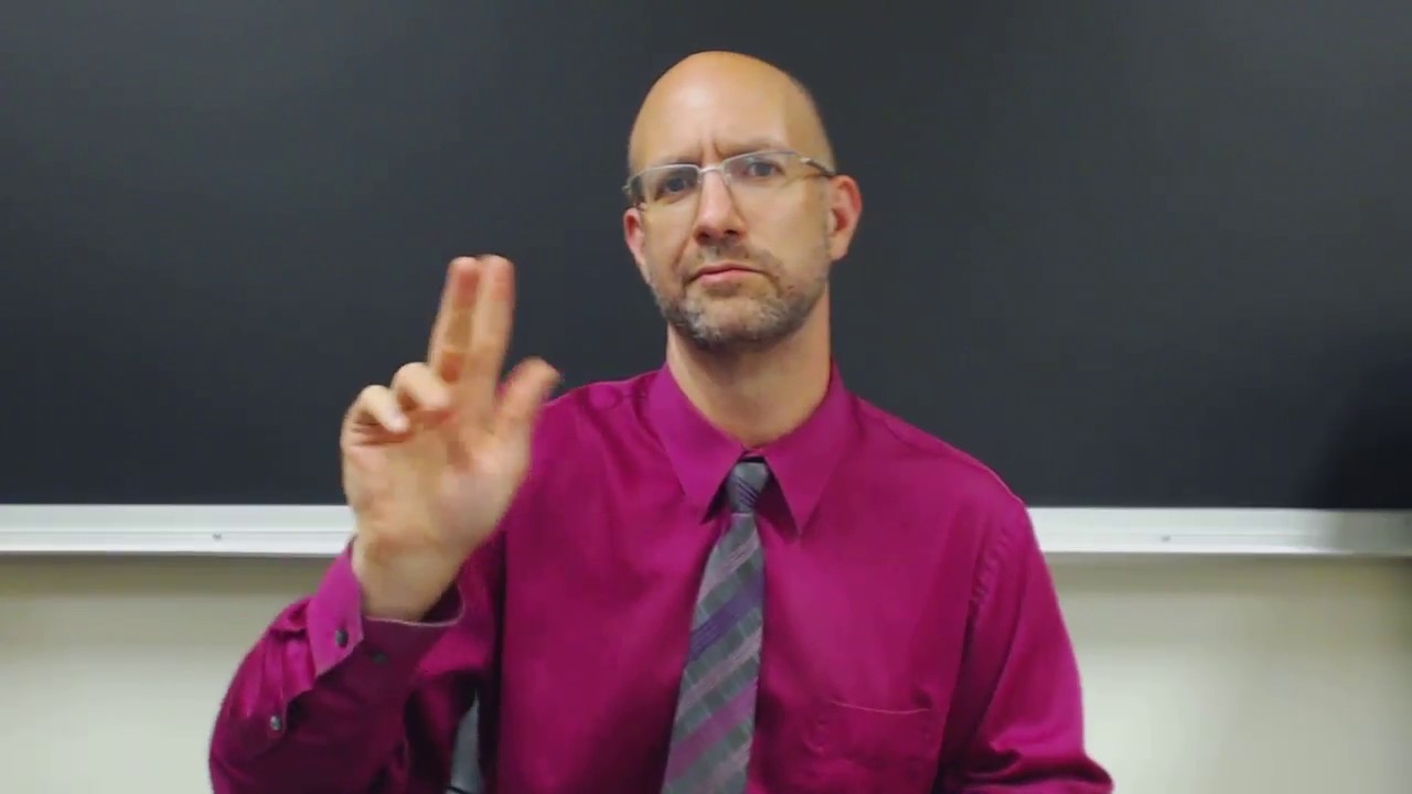 Recipet Asl Spatial Organization for Recipe Presentations | ASL - American Sign ...