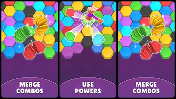 Hexa Stack 3D: Sorting Puzzle Gameplay Video for Android