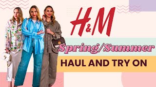 HUGE H&M Spring/Summer haul and try on | New arrivals at H&M and outfit ideas.