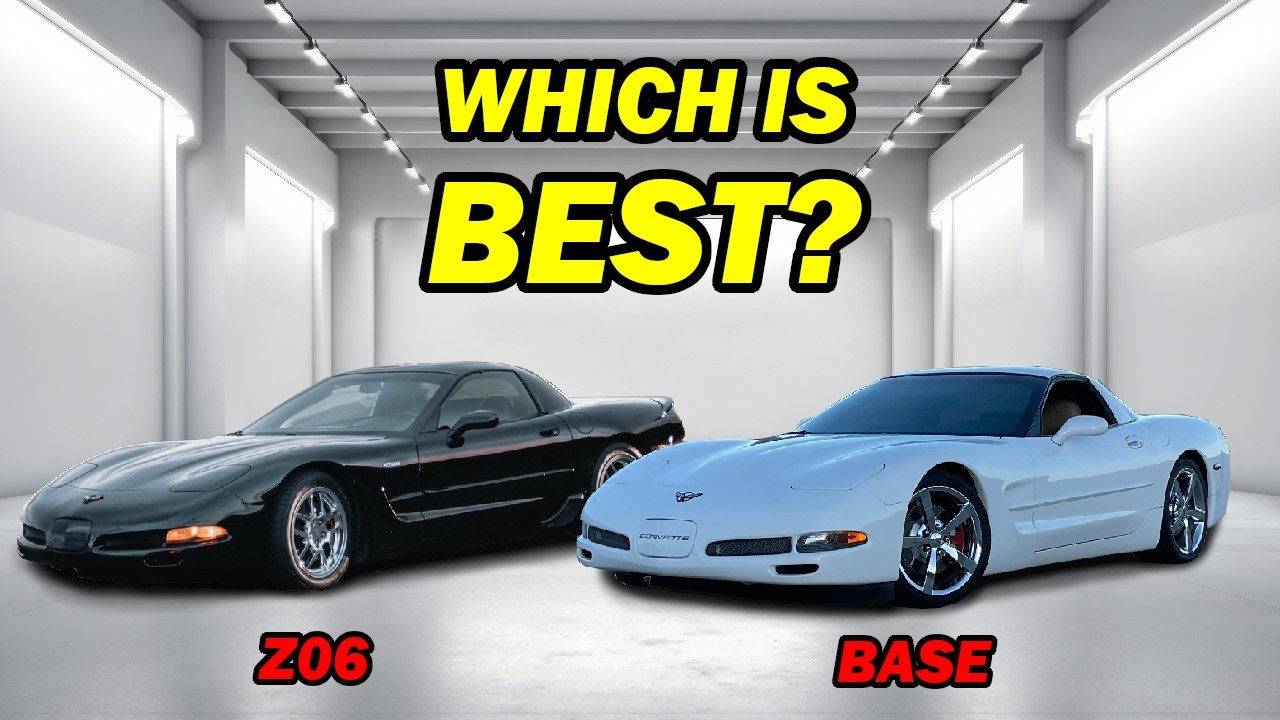 C5 Corvette Z06 vs. Base Model - Is the Z06 REALLY Worth the Extra ...