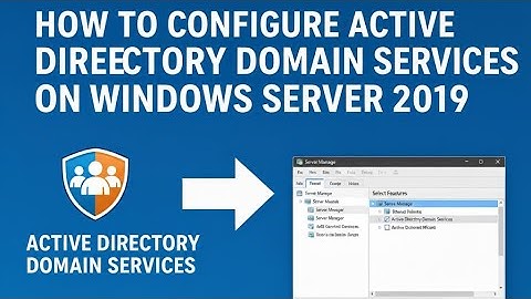 Windows Server 2019 Video Tutorials for Beginners: how to Setup Activitie Directory Domain Services
