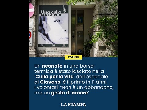 Video GIAVENO, neonato lasciato nella CULLA PER LA VITA: è il primo in 11 anni
