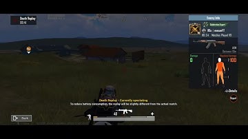 BGMI Hacker series 😭: Part 2. Death Replay. YT in name. 👌🏻