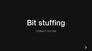 Bit Stuffing شرح | Network 2 بالعربي