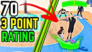 EASY GREENS w/ THE BEST JUMPSHOT FOR LOW 3 POINT RATING on NBA 2K22 CURRENT GEN !!