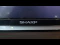 Sharp smart tv startup  shutdown