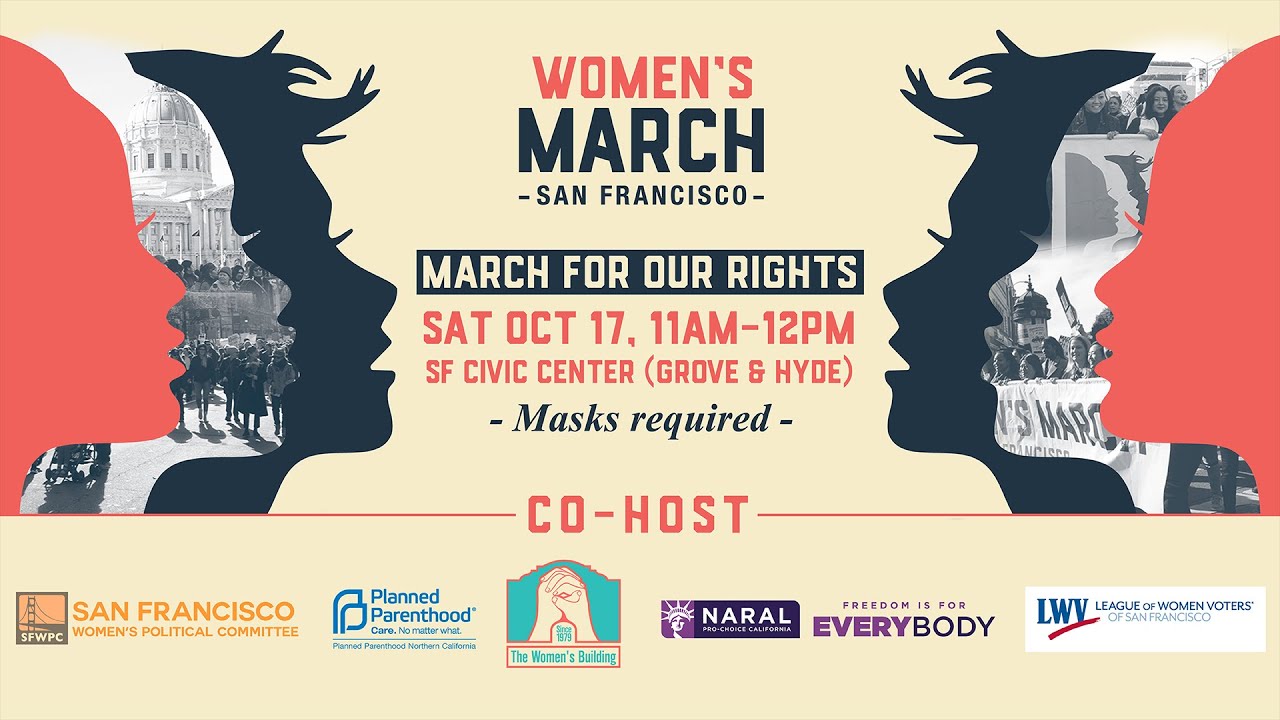 March For Our Rights 2020 - Organized by Women's March San Francisco