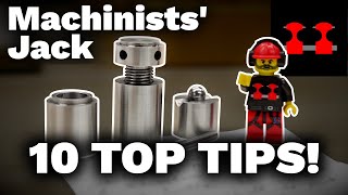 TOP 10 TIPS for Machinists' Jacks | CRAIG'S WORKSHOP