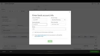 QuickBooks® Online - How to create recurring sales reciepts to create automatic ACH transactions.