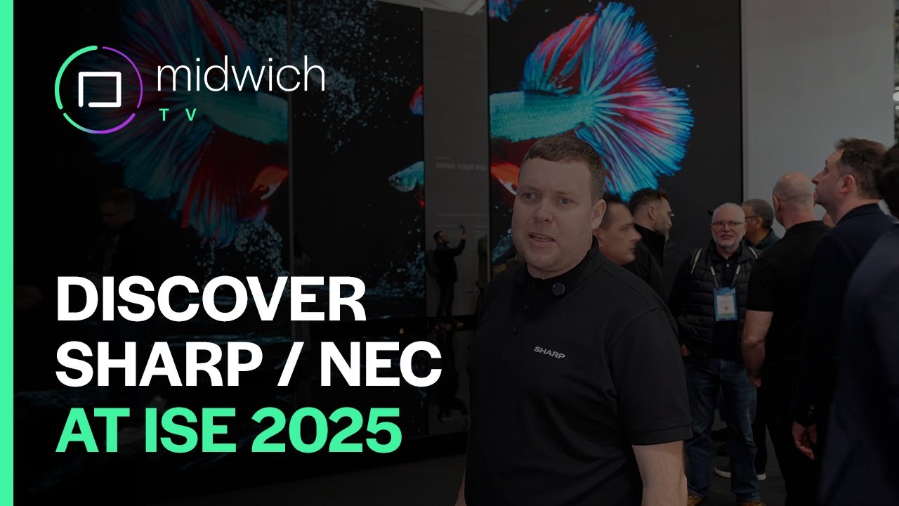 Sharp/NEC ISE 2025 Stand Tour