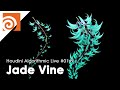 Houdini Algorithmic Live #149 - Procedural Jade Vine