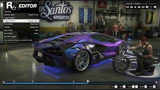 Installing Mods for Vehicles in GTA V Online Enhanced using Verox Mod Menu