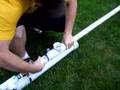 Simple easy to build golfball cannon