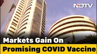 Global Markets Gain On Promising COVID-19 Vaccine Data Global Markets Gain On Promising COVID-19 Vaccine Data