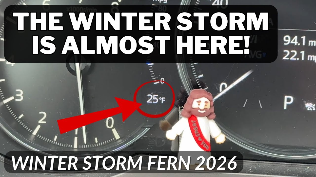 Зимний шторм «Ферн» уже почти здесь! В январе 2026 года приближается ледяной шторм. Нужно убедить...