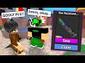 Begging for Godly Knives.. Roblox Murder Mystery 2 (Social Experiment #2)