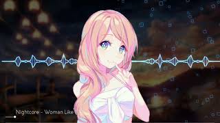 Nightcore - woman like me