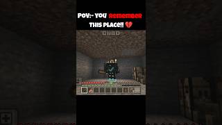Minecraft when you remember your first night!!😭💔 #minecraft #gaming #shorts