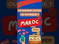 Business physique ou digital au Maroc ? #expatriation #maroc