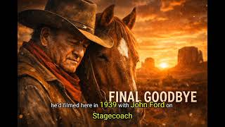 John Wayne BREAKS DOWN When His Horse Refuses to Leave Him—The Reason No One Expected