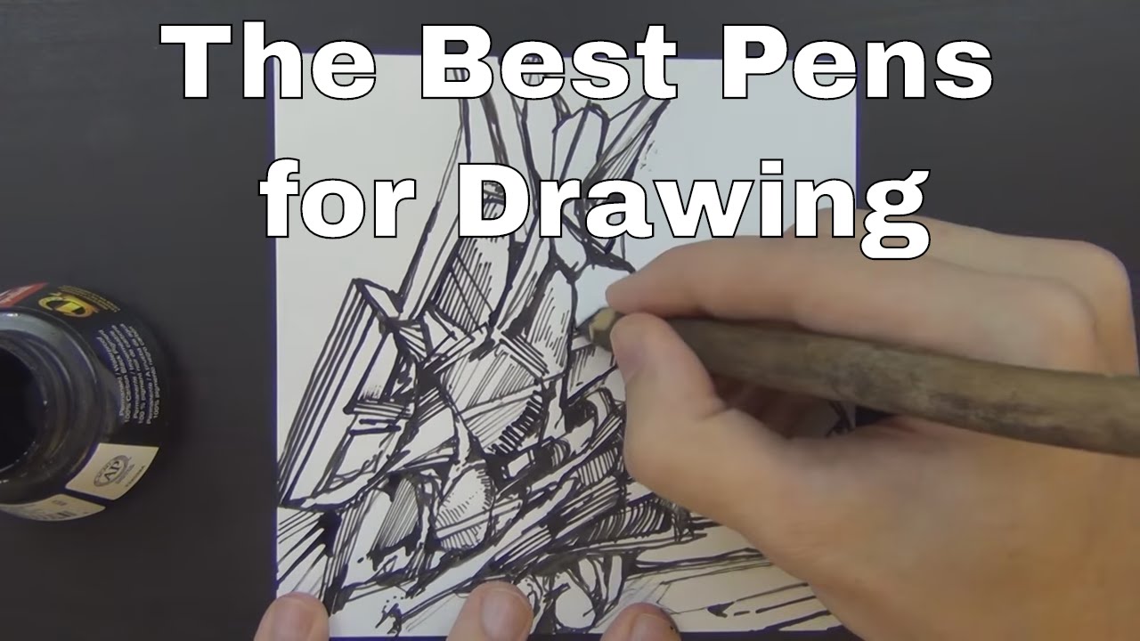 the best pens for drawing ever youtube