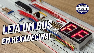 LEIA BARRAMENTOS EM HEXADECIMAL COM ESSE CIRCUITO!
