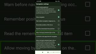 how to use commentary screen reader to visually impaired part 5 explain manage navigation settings.