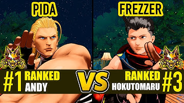 FF COTW ▰ PIDA (#1 Ranked Andy) vs FREZZER (#3 Ranked Hokutomaru) ▰ High Level Gameplay