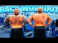 Worlds strongest back workout  eddie hall ft brian shaw
