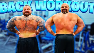Worlds STRONGEST Back Workout | Eddie Hall ft. Brian Shaw