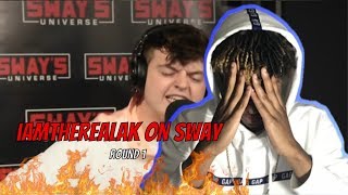 *18yr Old Kills DMX Beat* iamtherealak Spits Over Classic DMX Beat | Reaction