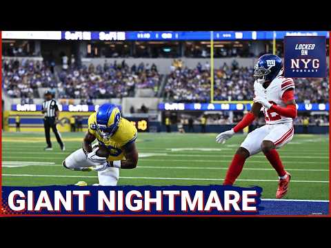 DISASTER: Giants' Defense COLLAPSES as Jaxson Dart, Brian Burns Go Down with INJURIES