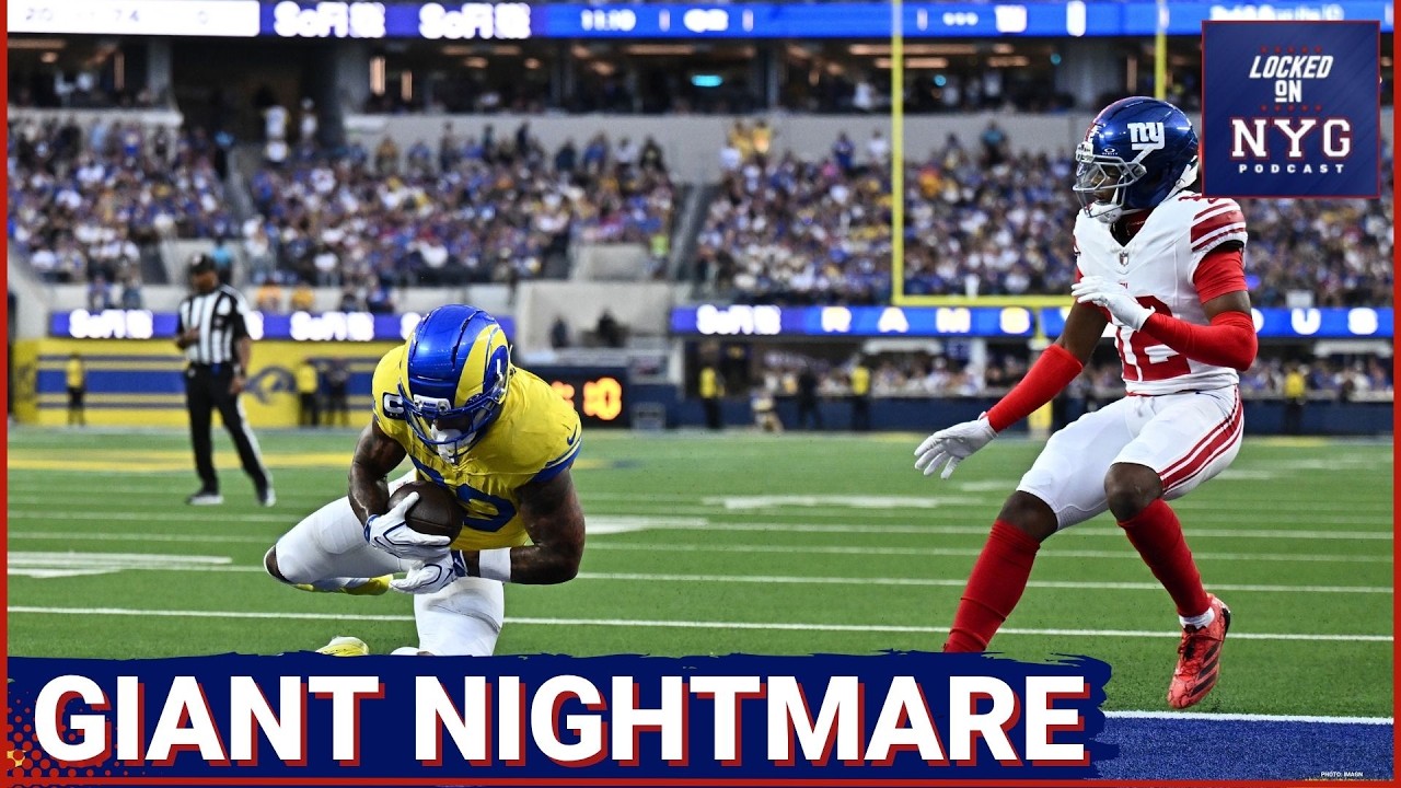 GARBAGE: Giants' Defense COLLAPSES as Jaxson Dart, Brian Burns Go Down with INJURIES