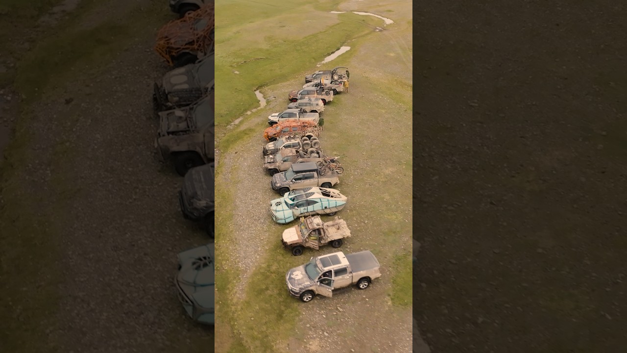 Post-apocalyptic rides where chaos turns into forward motion.