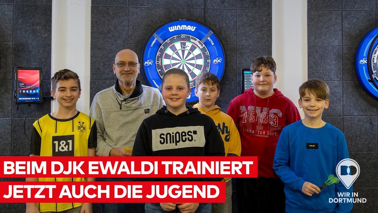 Aus einer Idee wird Nachwuchsarbeit: Jugend-Darttraining beim DJK Ewaldi
