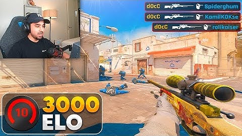 A CHILL 3K ELO FACEIT GAME?!