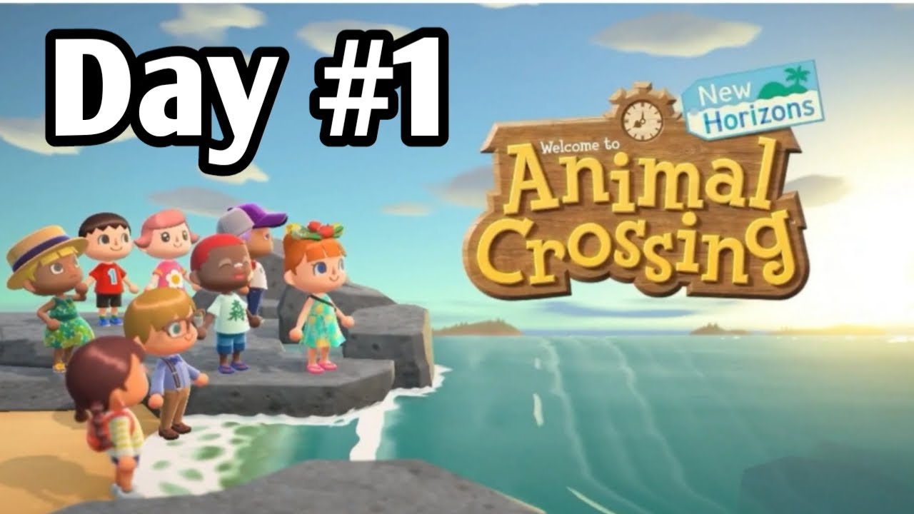 Day 1# เล่นวันแรก Animal Crossing New horizons