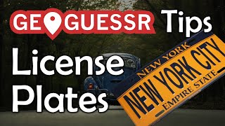 Номерные знаки - Советы GeoGuessr для начинающих