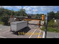 Boxtruck tries to sneak up to the 11foot8+8 bridge